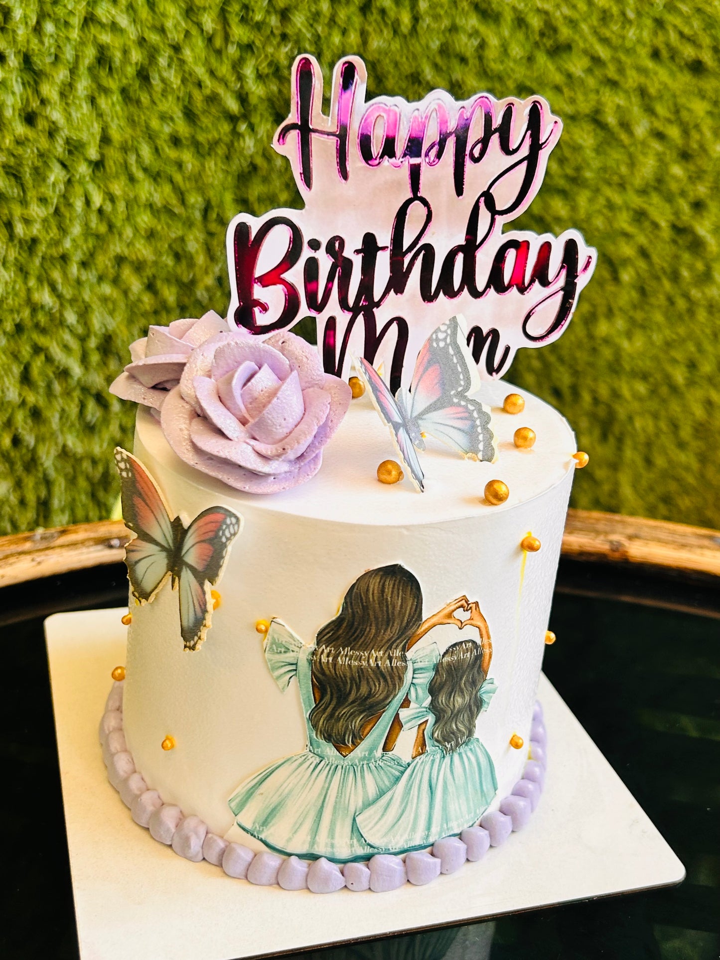Mom & Me Butterfly Bliss Cake