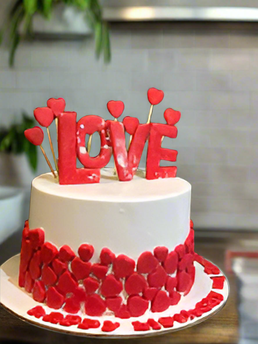 Vanilla and Red Velvet Flavor Cake| Doon Memories