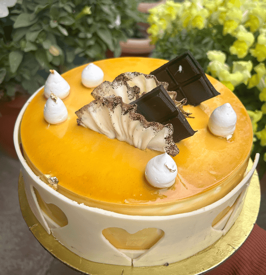Golden Bliss Butterscotch Cake | Doon Memories