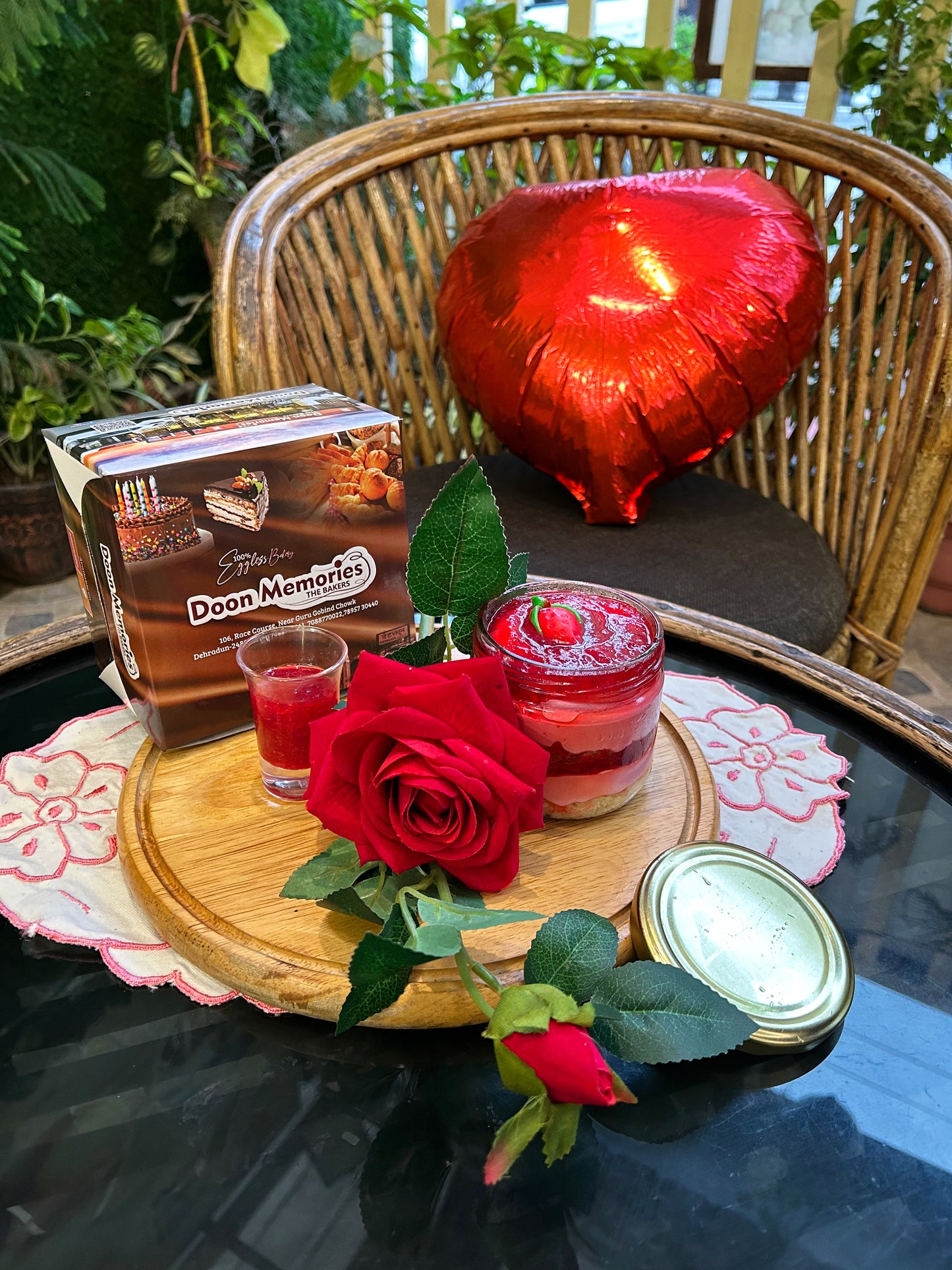 Strawberry Bliss Cake Jar π