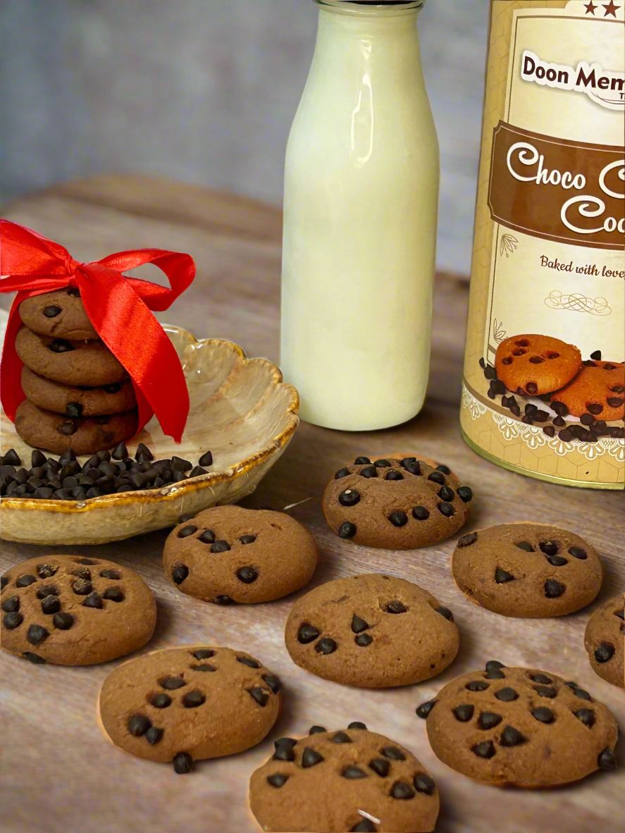 Premium Eggless Choco Chips Cookies | Doon Memories