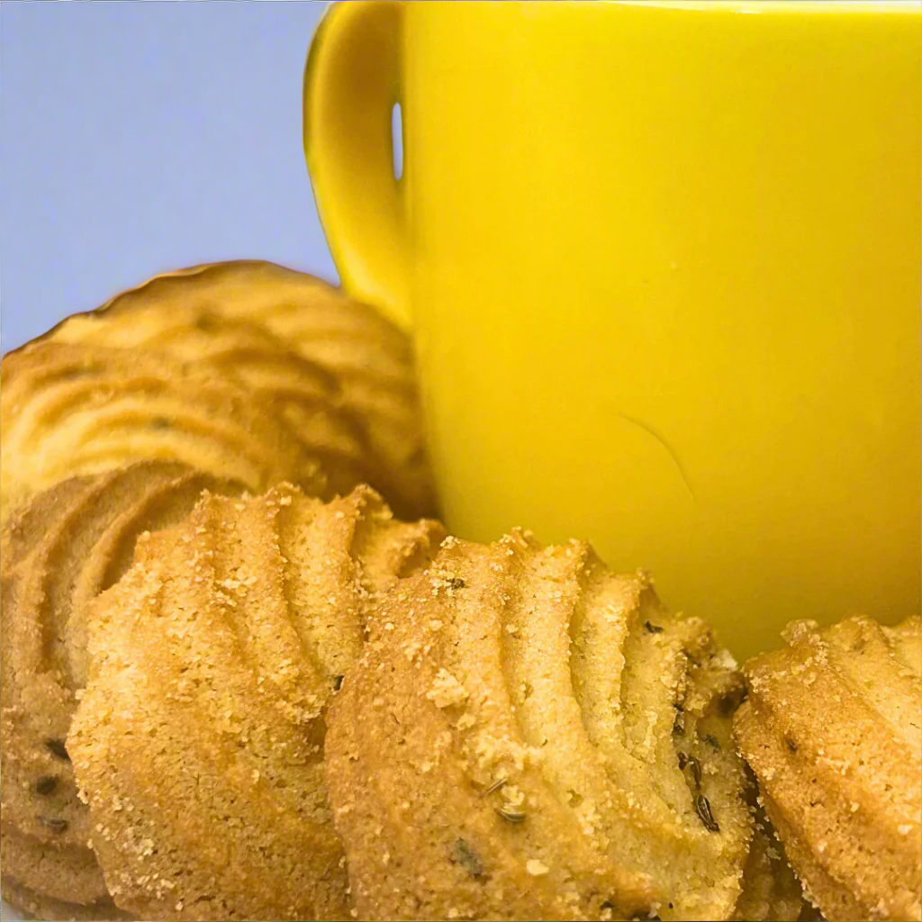 Premium Eggless Ajwain Cookies | Doon Memories