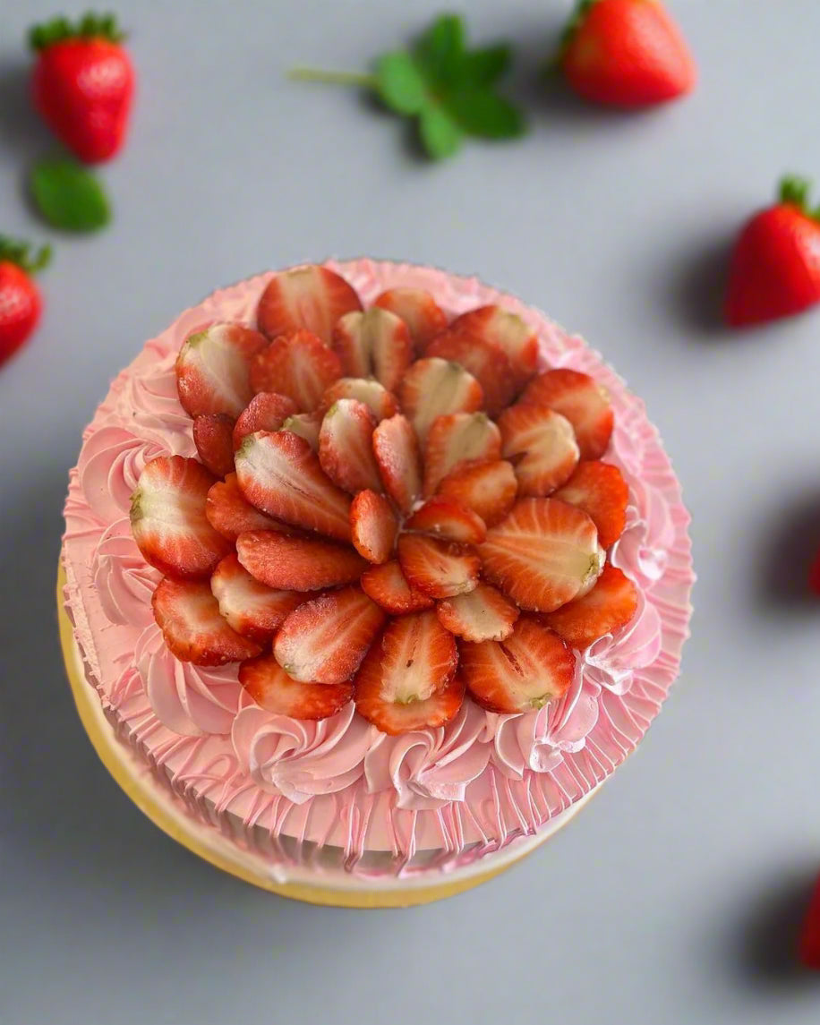 Strawberry Cake | Doon Memories