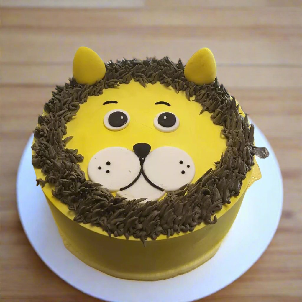 Lion Face Cake | Doon Memories