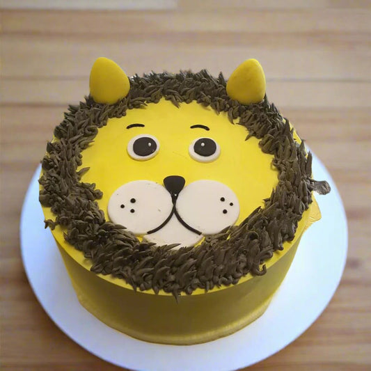 Lion Face Cake | Doon Memories