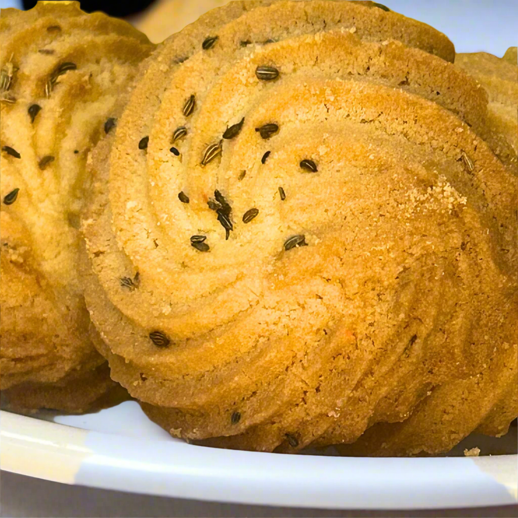 Premium Eggless Ajwain Cookies | Doon Memories