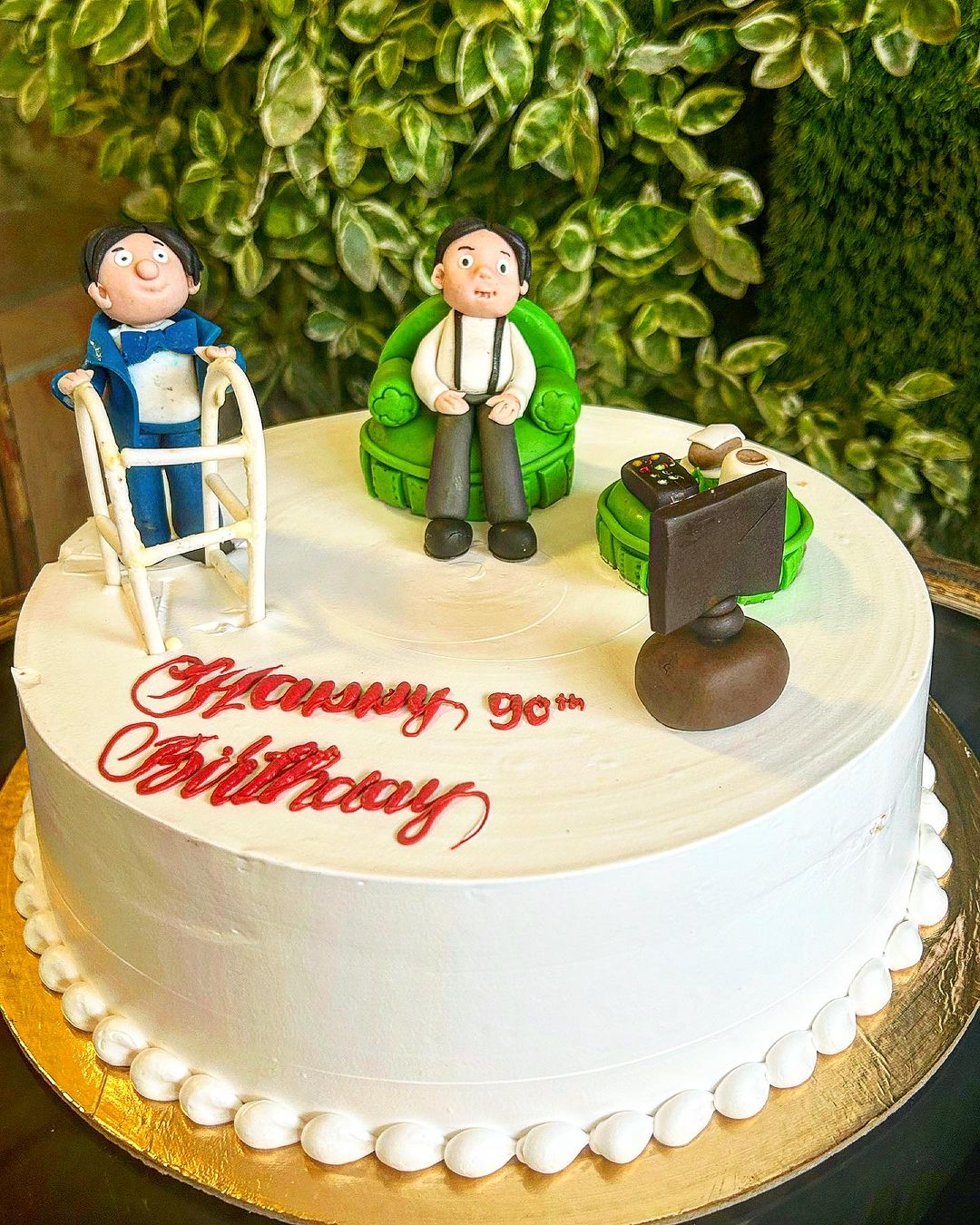 90th Birthday Special Cake