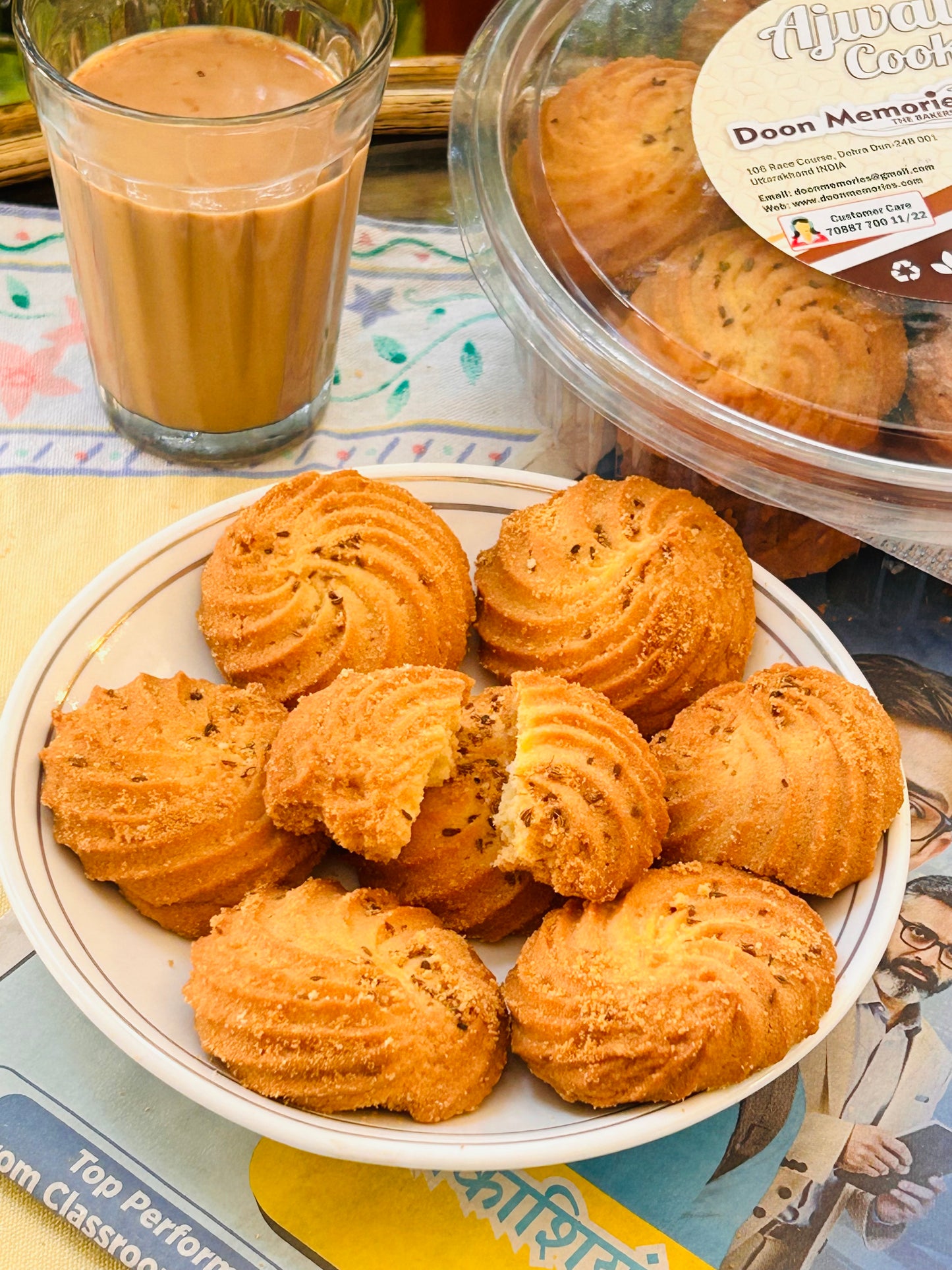 Handmade Ajwain Cookies by Doon Memories | Authentic Spiced Cookies