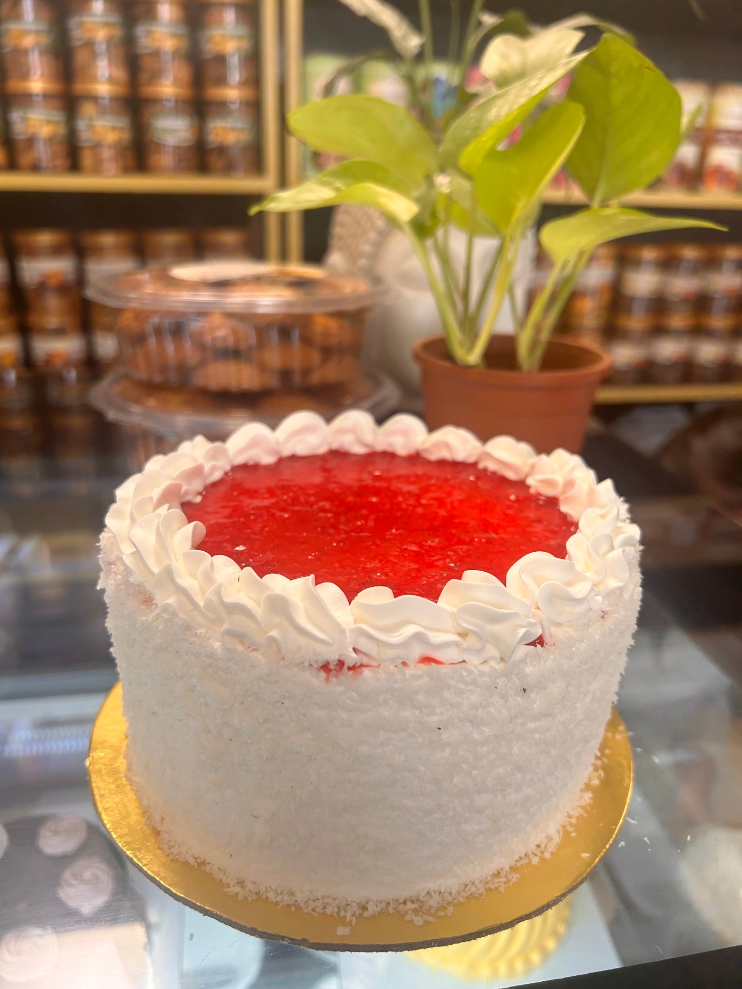 Strawberry Snowflake Delight