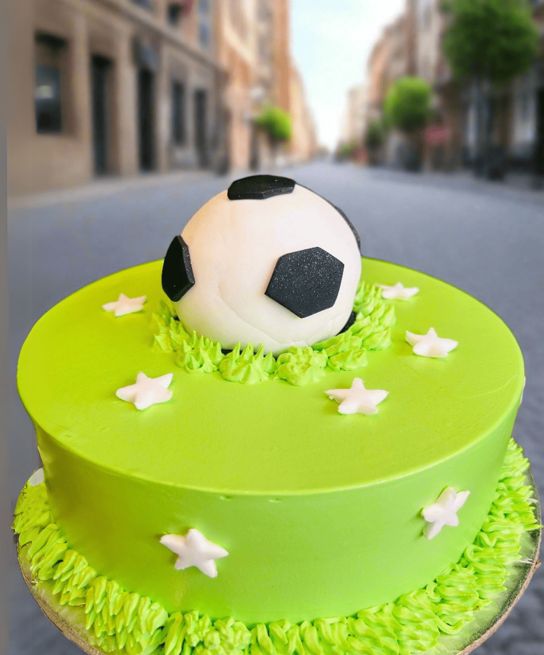 Goal Getter Football Cake