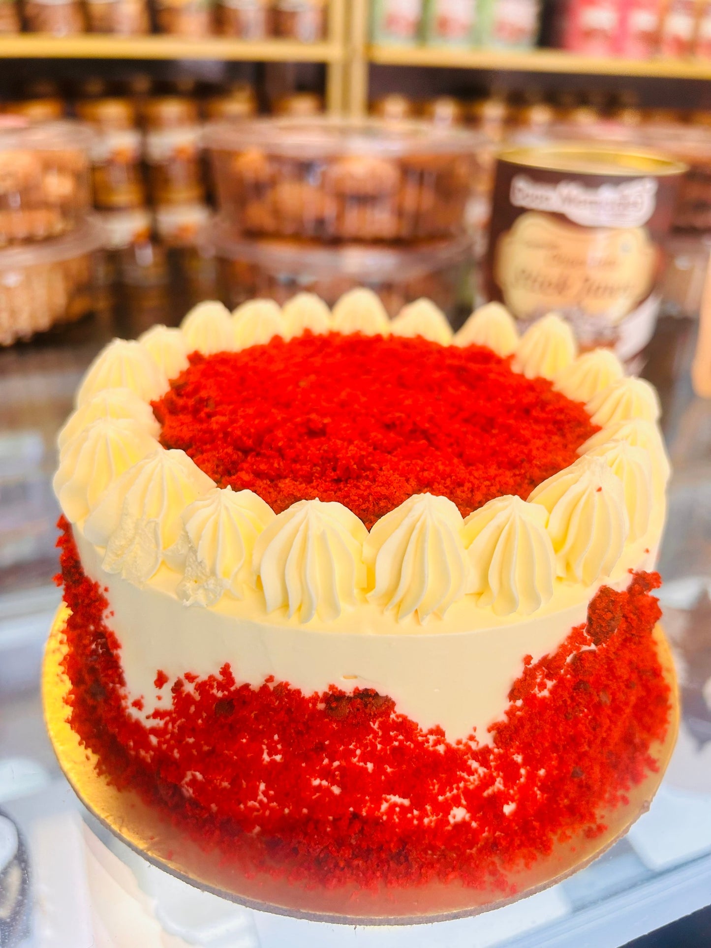 Scarlet Velvet Delight Cake