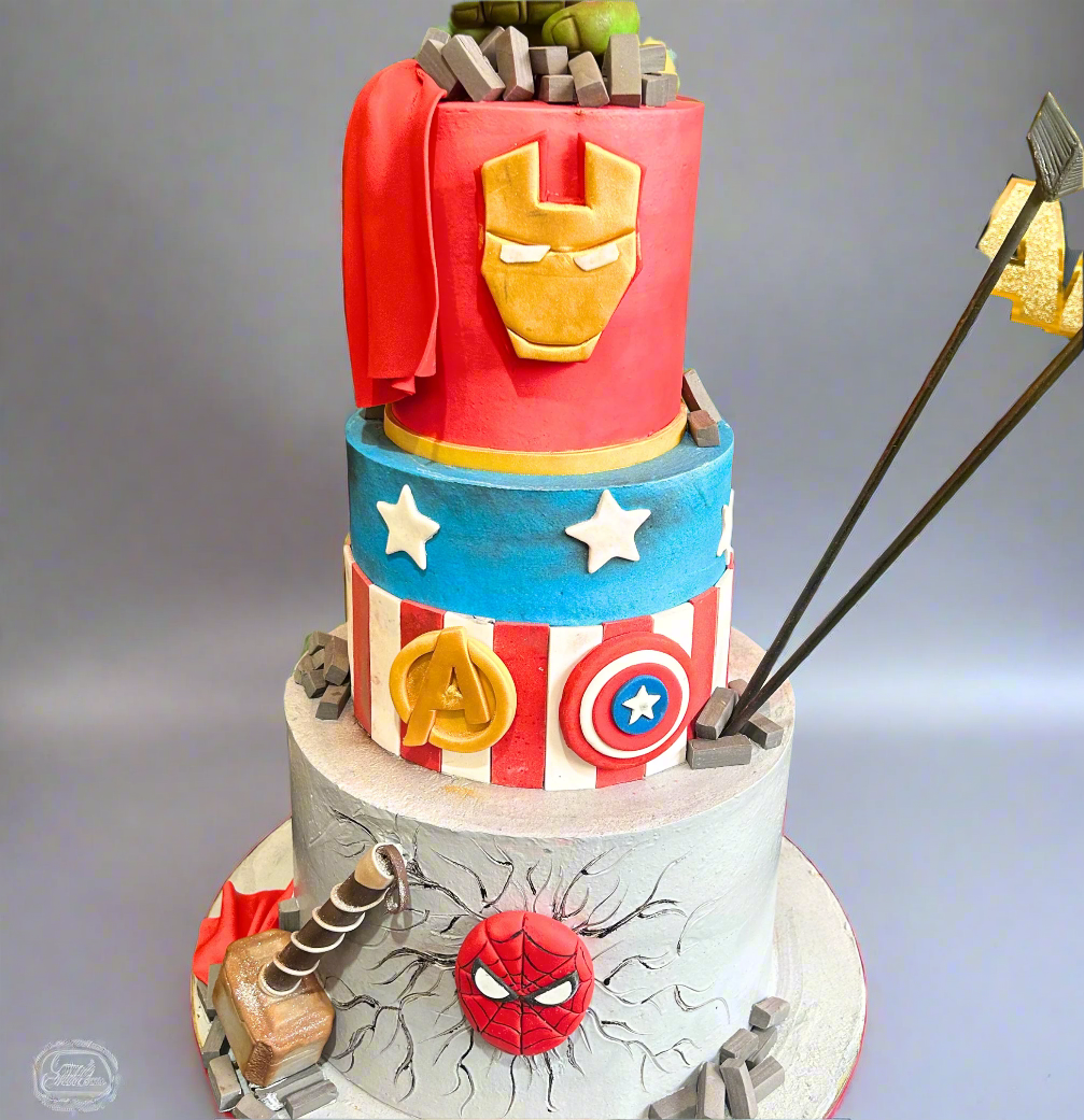 Avengers Assemble Cake | Doon Memories