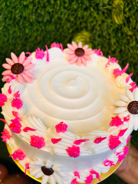 Buy Floral Fantasy Cake | Doon Memories