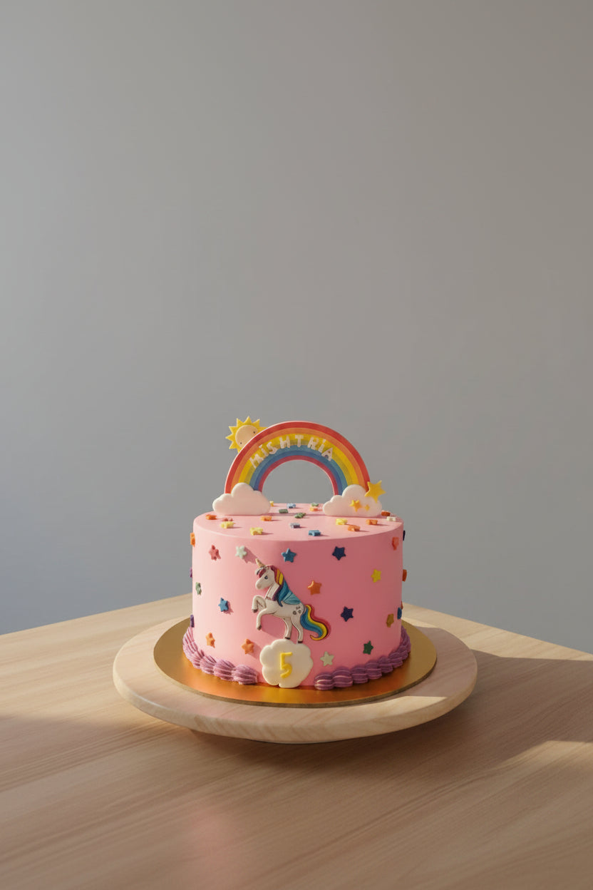 Buy Magical Unicorn Rainbow Cake | Doon Momories