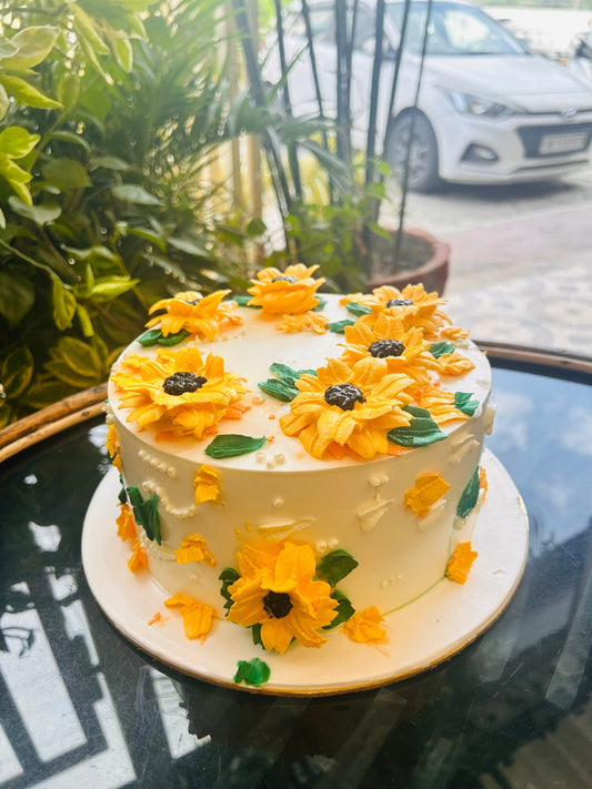 Buy Sunshine Bloom Cake| Doon Memories