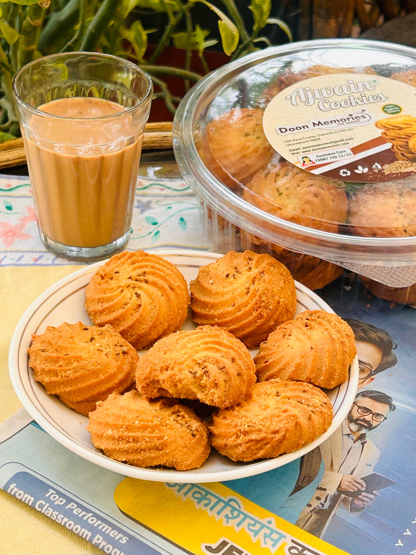 Handmade Ajwain Cookies by Doon Memories | Authentic Spiced Cookies