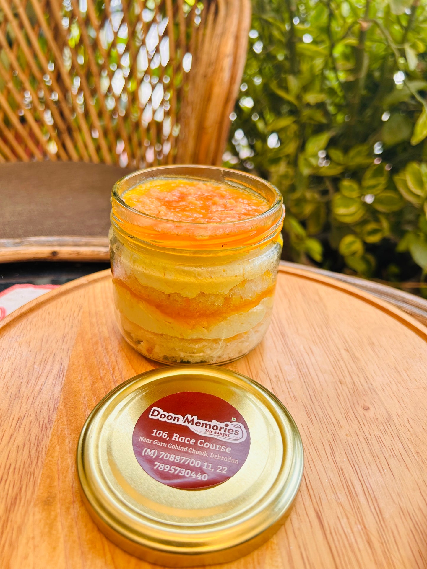 Butterscotch Crunch Cake Jar π―β¨