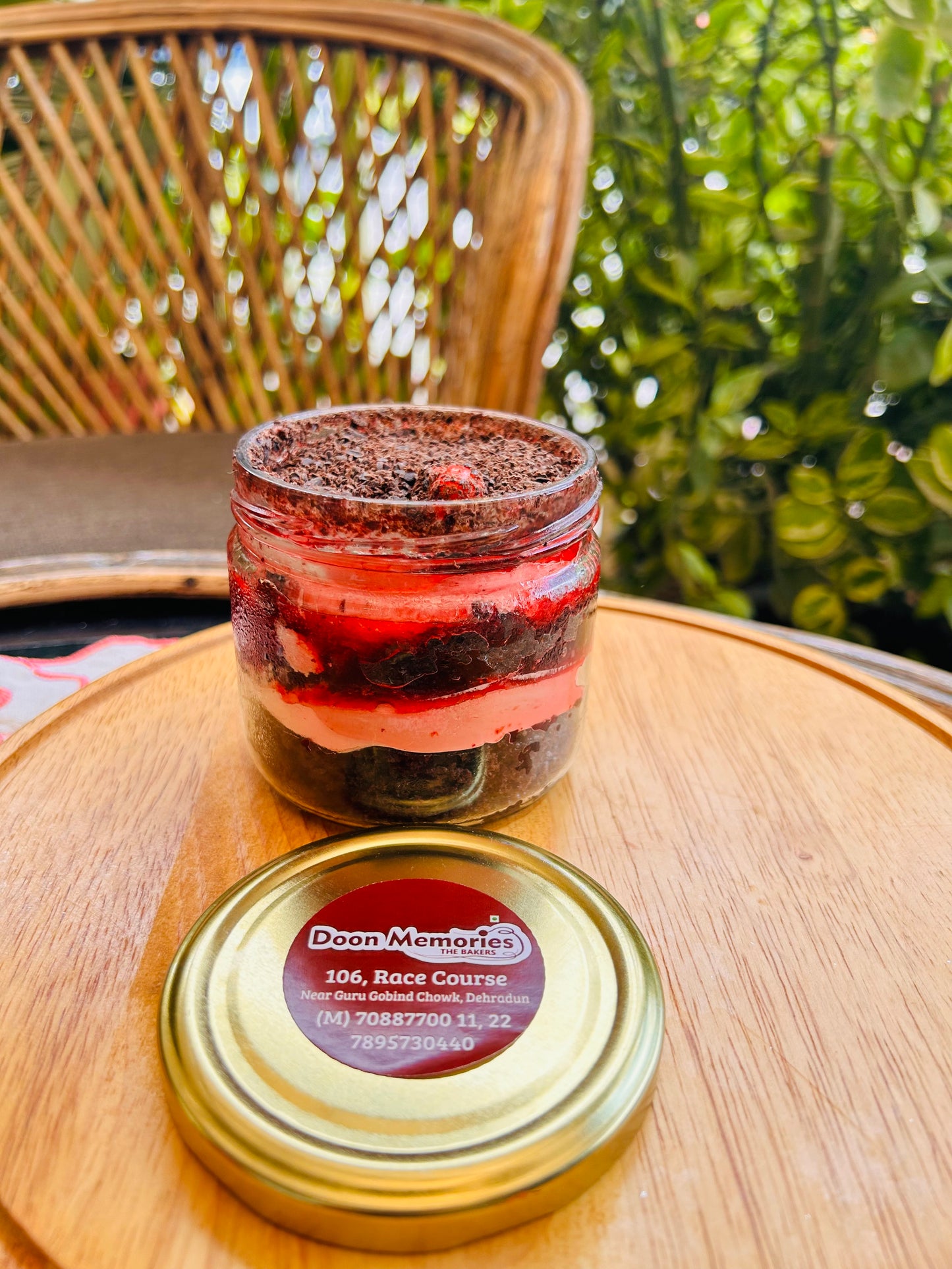 Black Forest Bliss Cake Jar ππ«