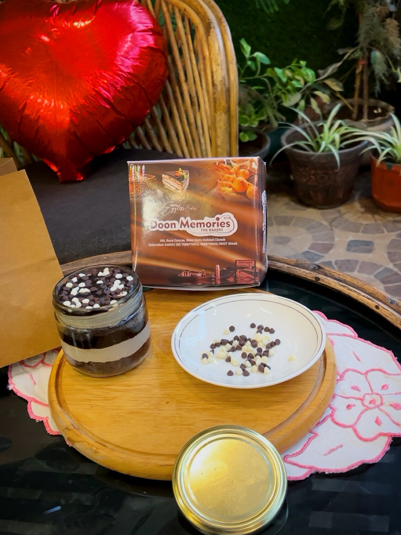 Choco-Chip Delight Cake Jar π«β¨
