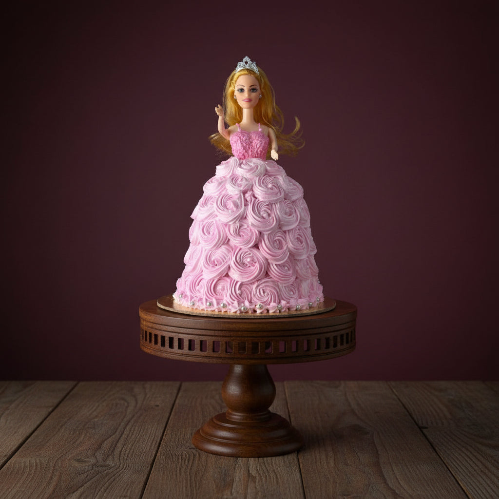 Princess Theme Decoration Doll Cake | Doon Memories