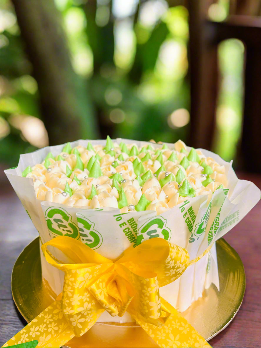 Delicious Bloom Bouquet Cake | Doon Memories