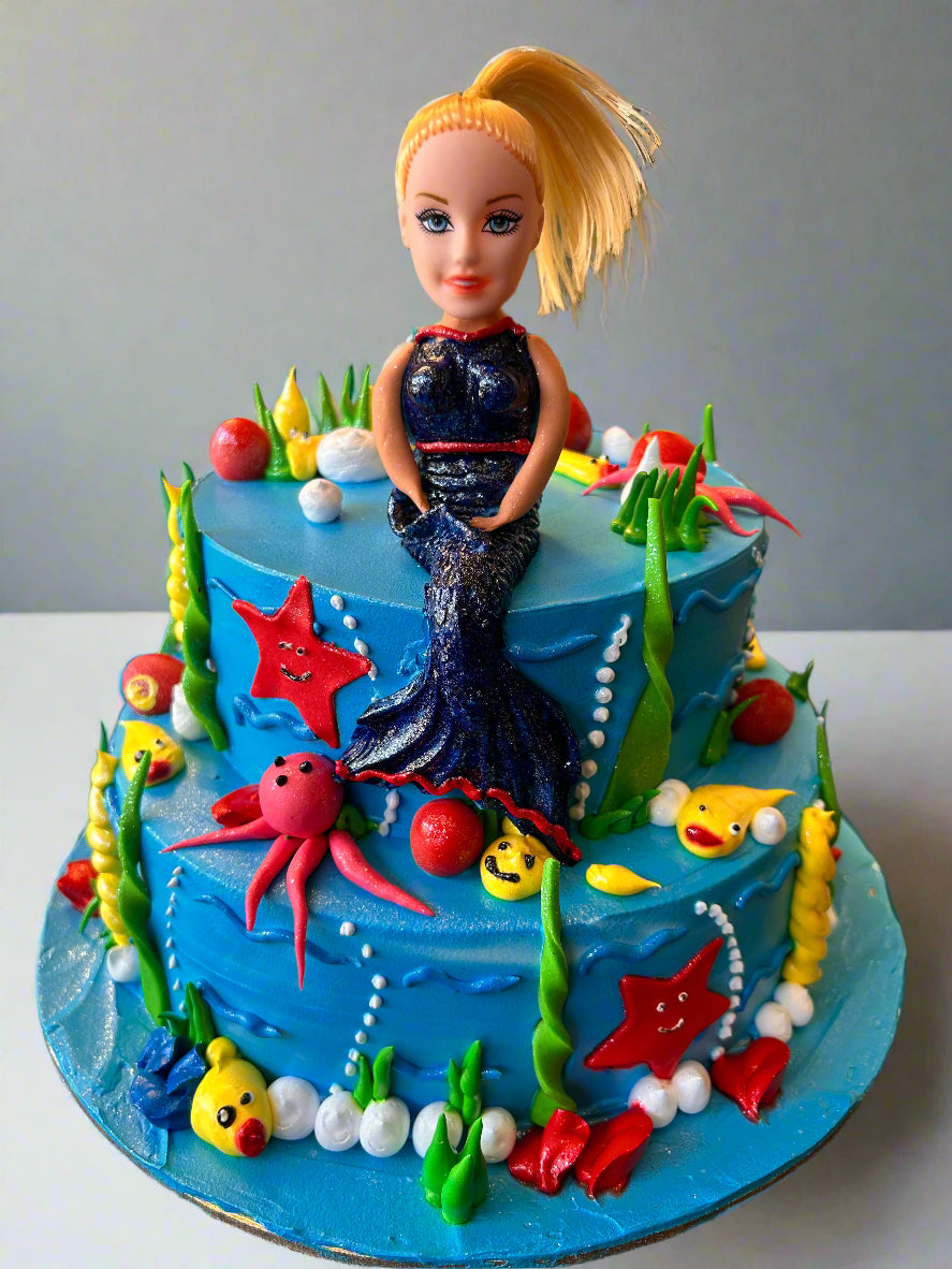 Delicious Enchanted Mermaid Ocean Cake | Doon Memories