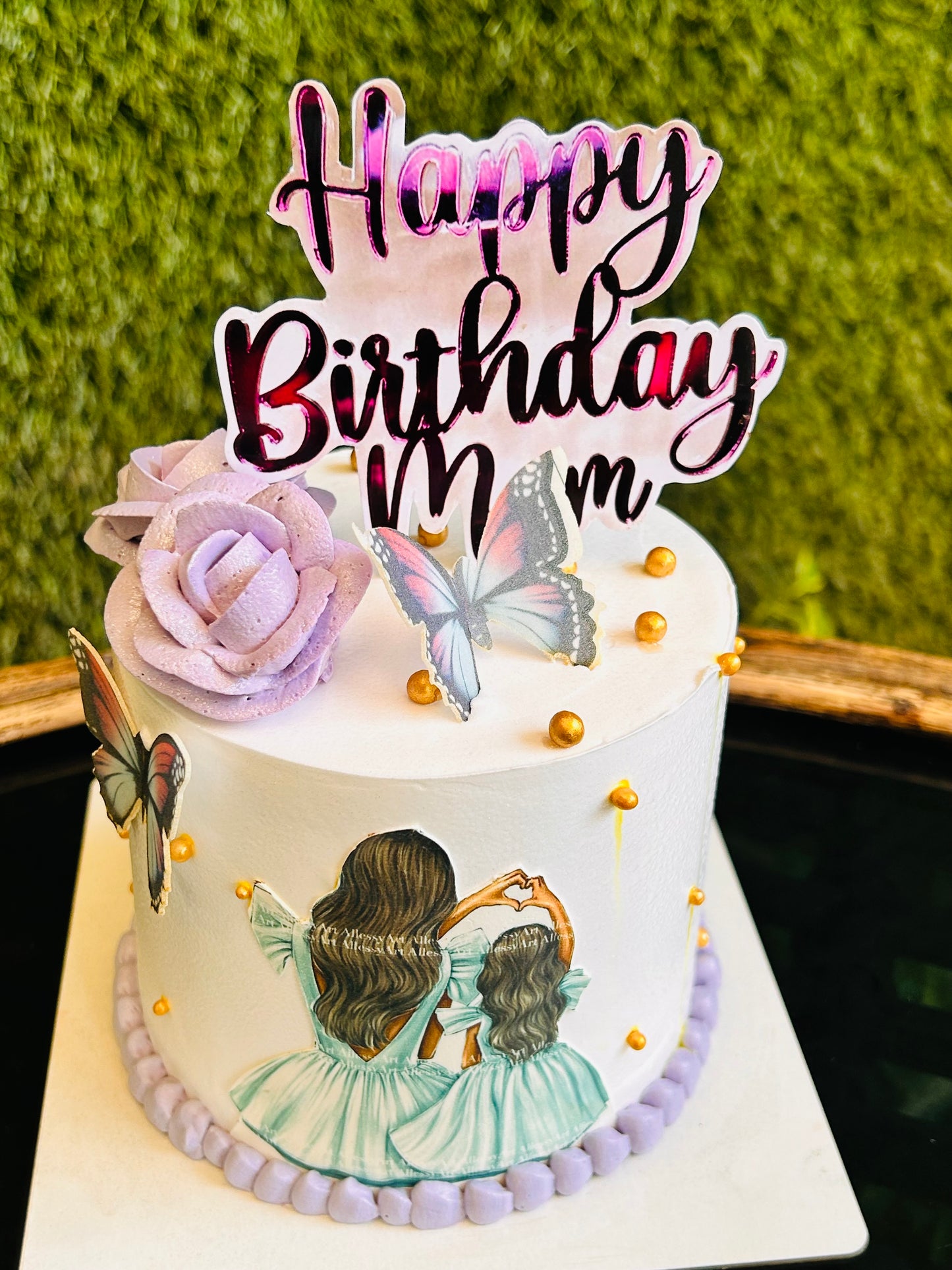 Mom & Me Butterfly Bliss Cake