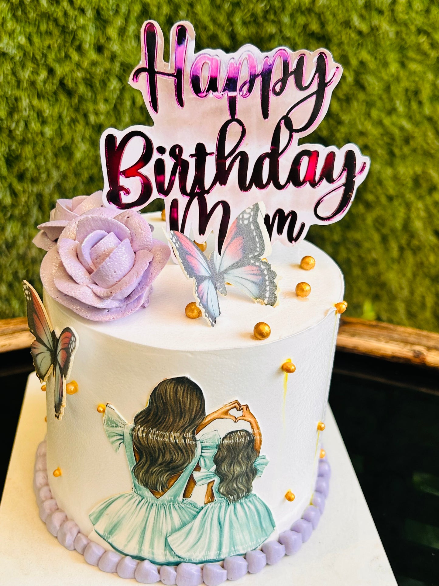 Mom & Me Butterfly Bliss Cake