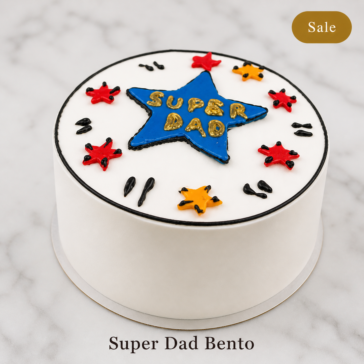 Super Dad Bento Cake