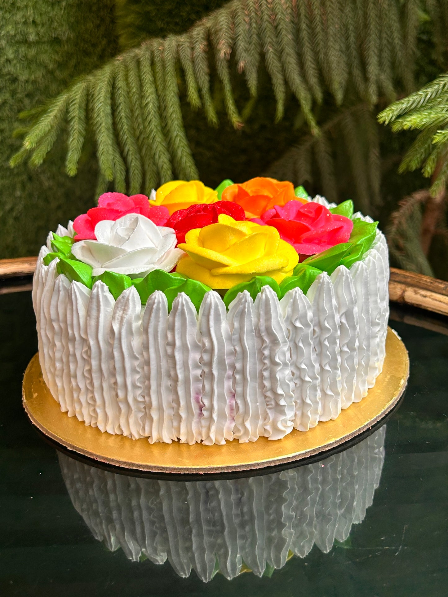Floral Garden Delight Cake