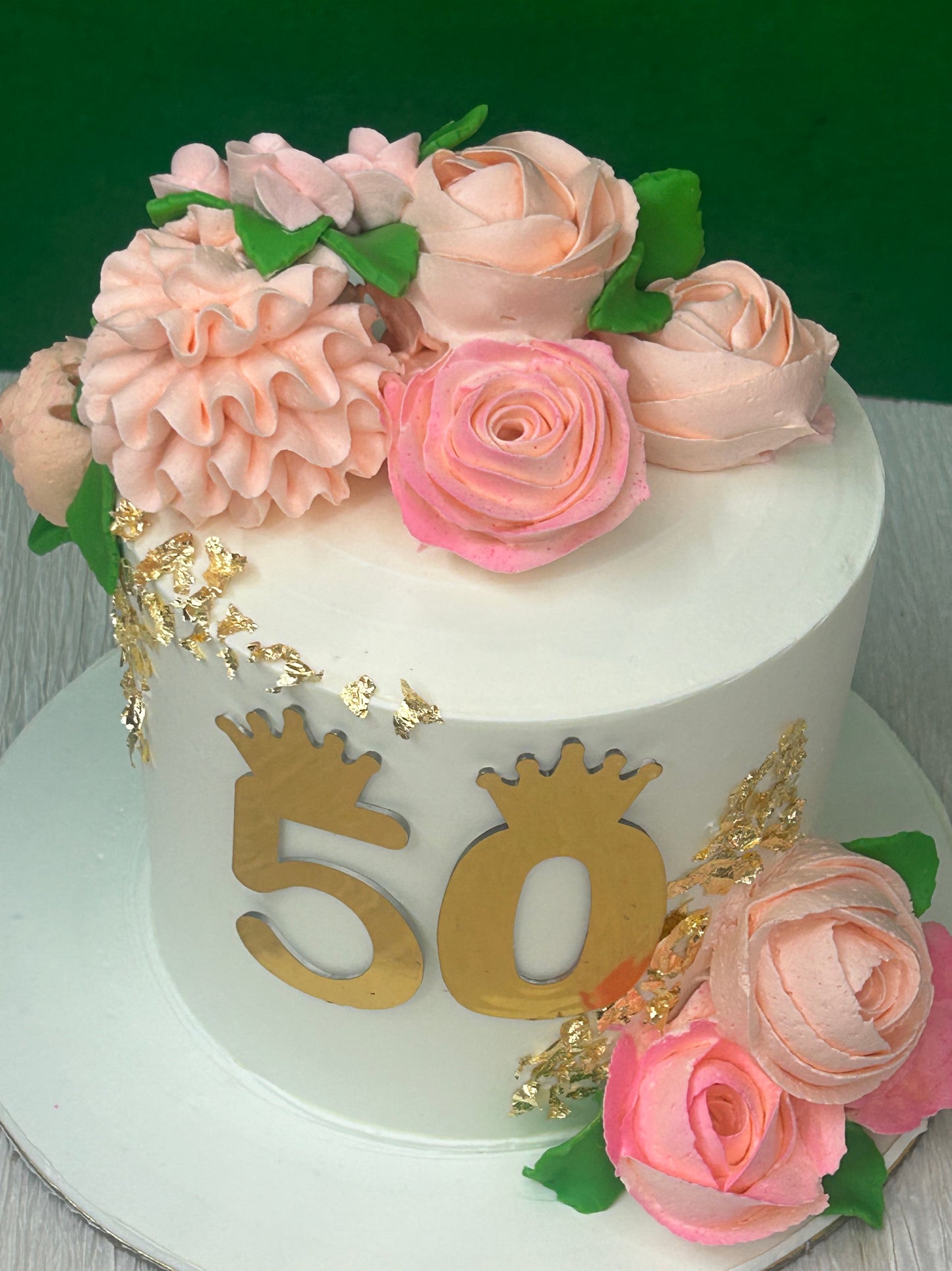 Royal 50th Birthday Cake