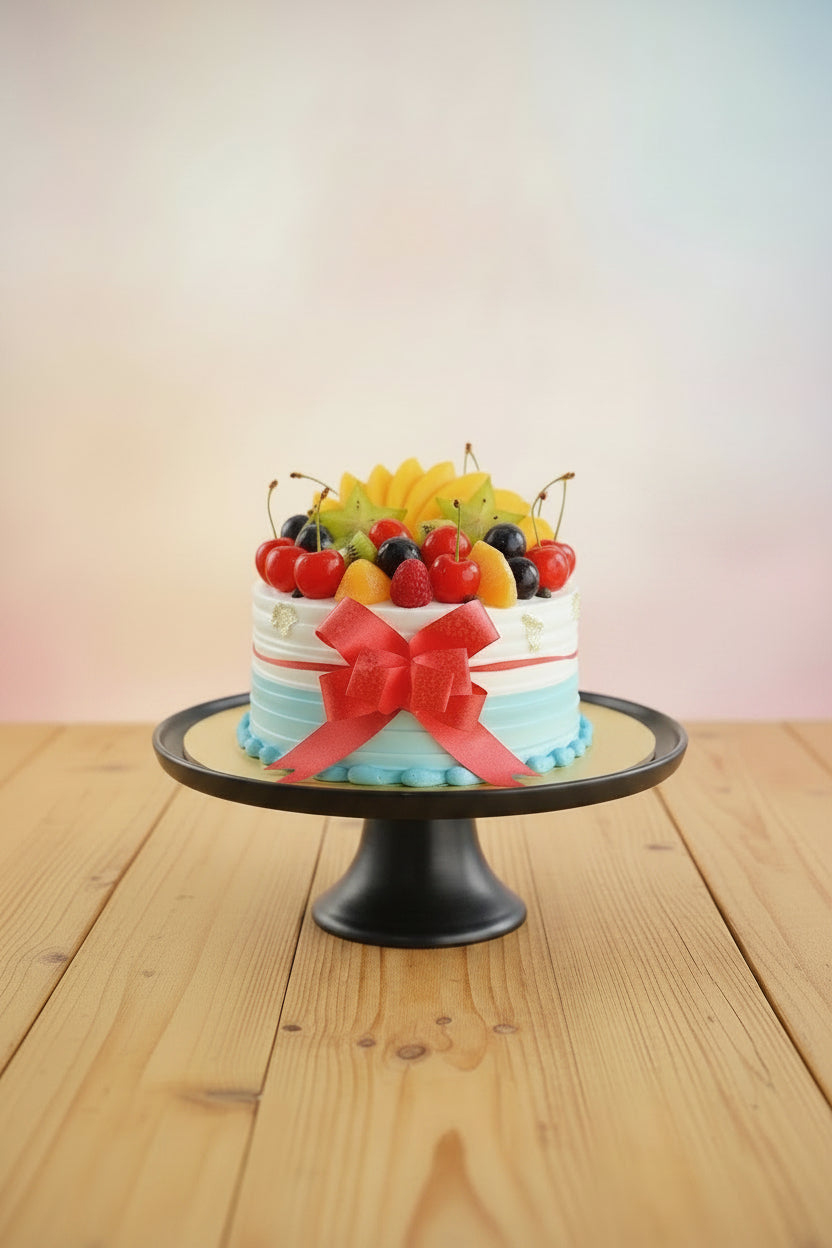 Fresh Celebration Fruit Cake