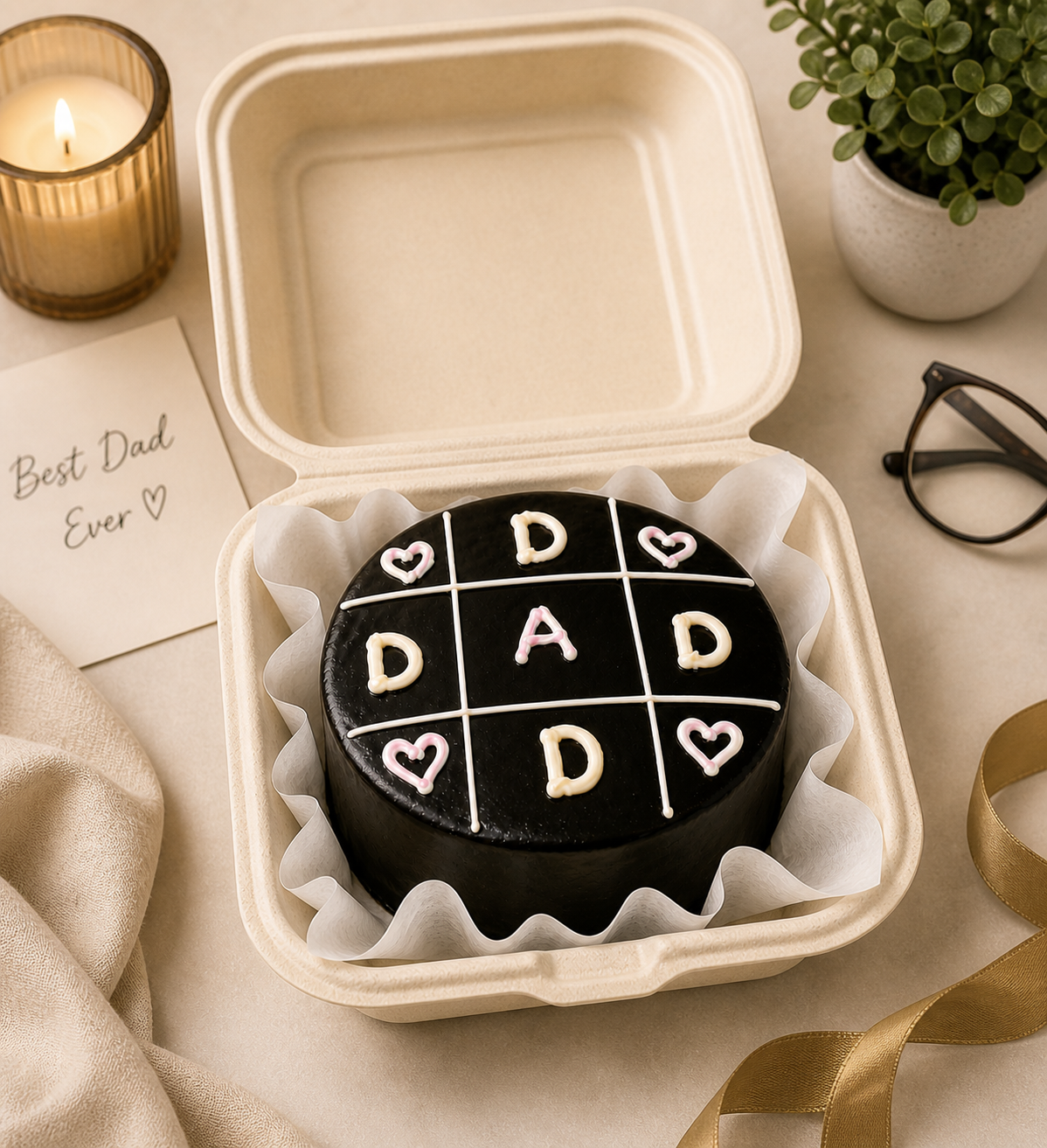 Dad Bento Chocolate Cake