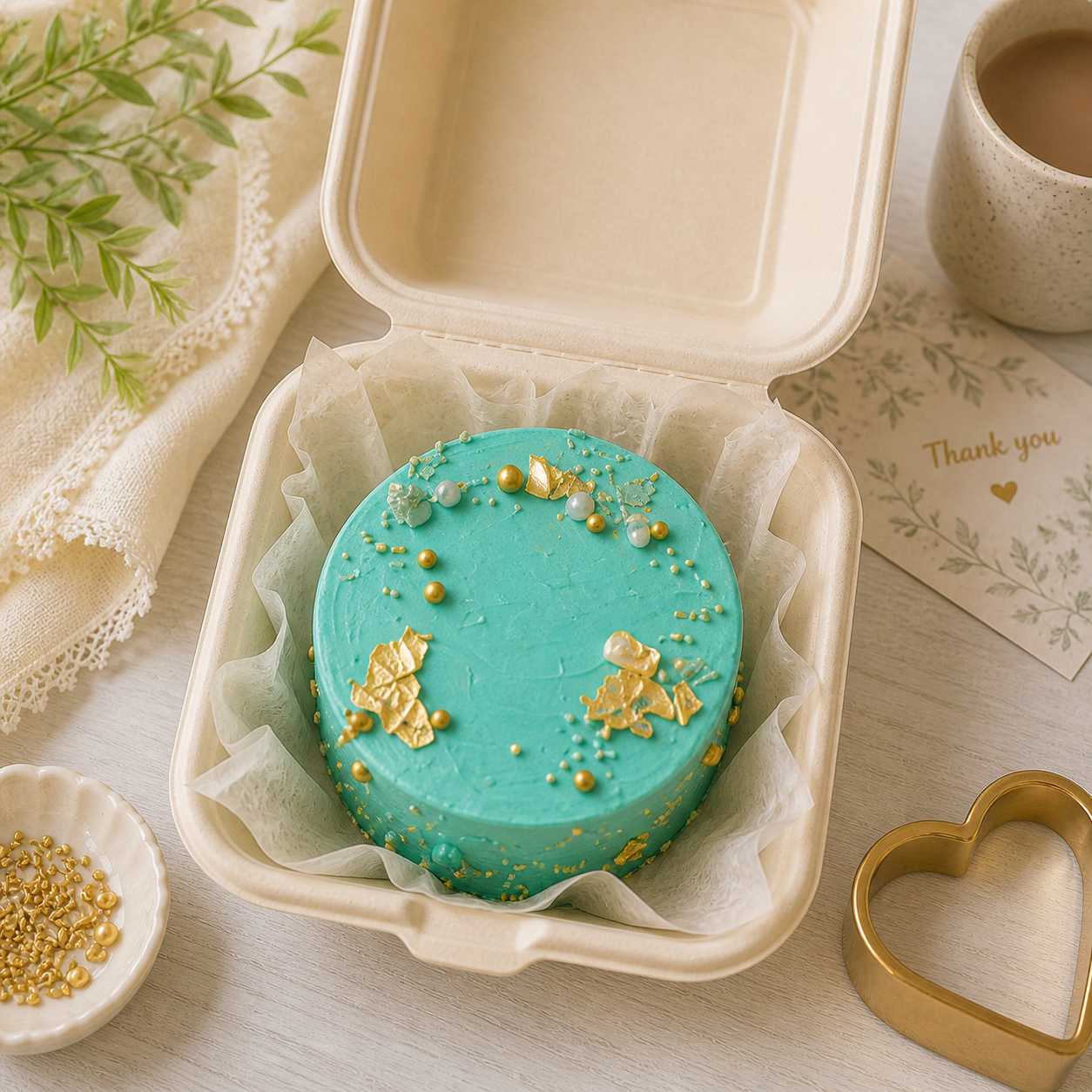 Bento Anniversary Cake