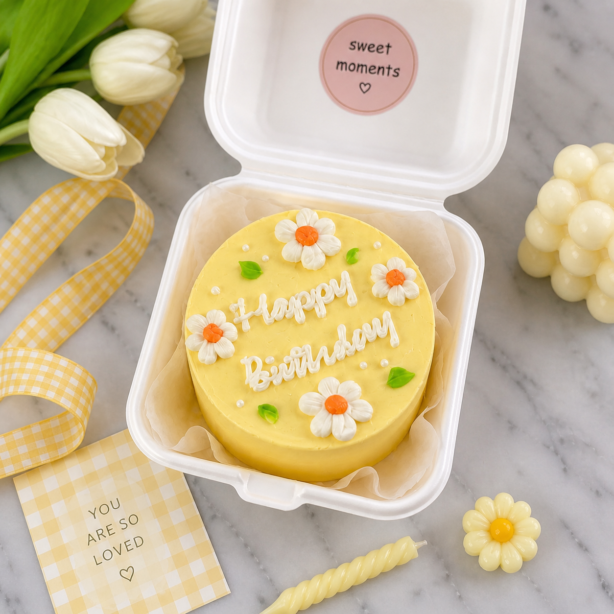 Bento Flower Cake