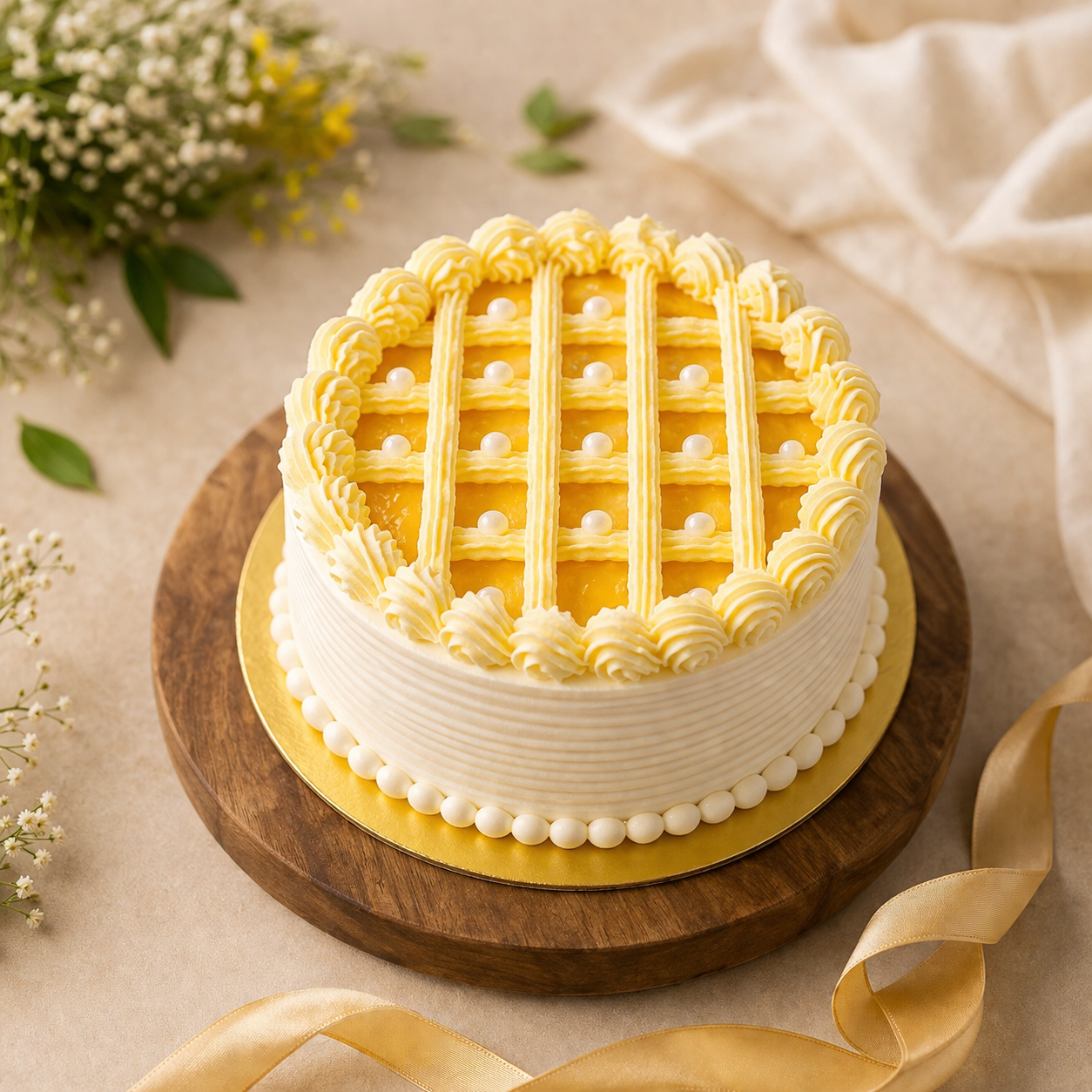 Delightful Pineapple Cake