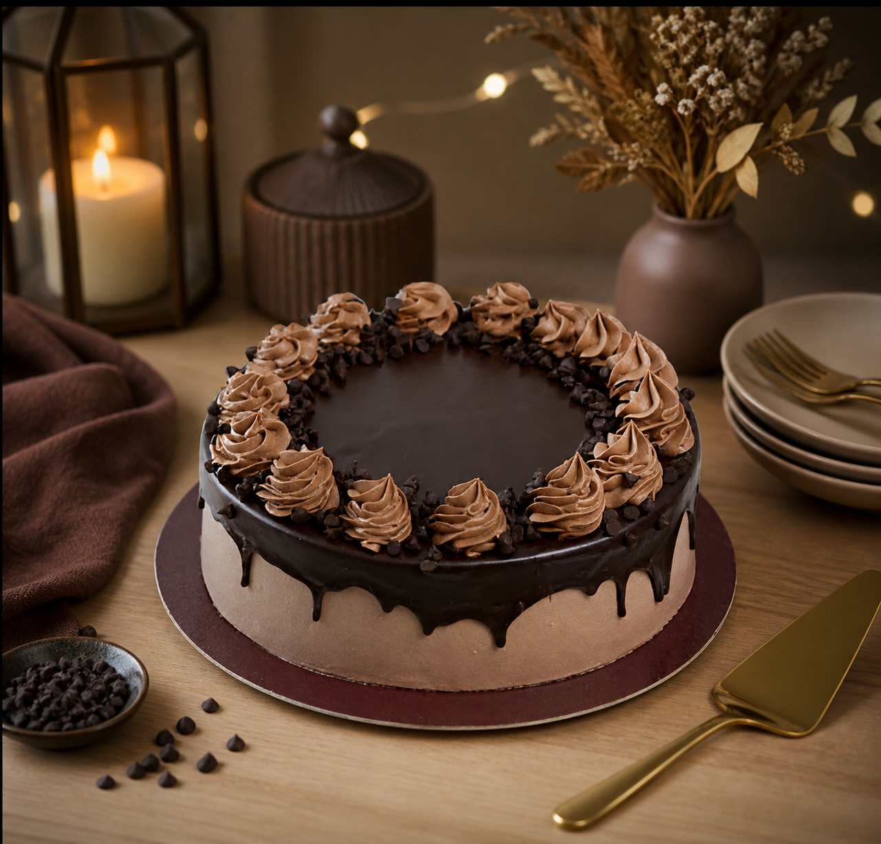 Chocolate Cream Cake