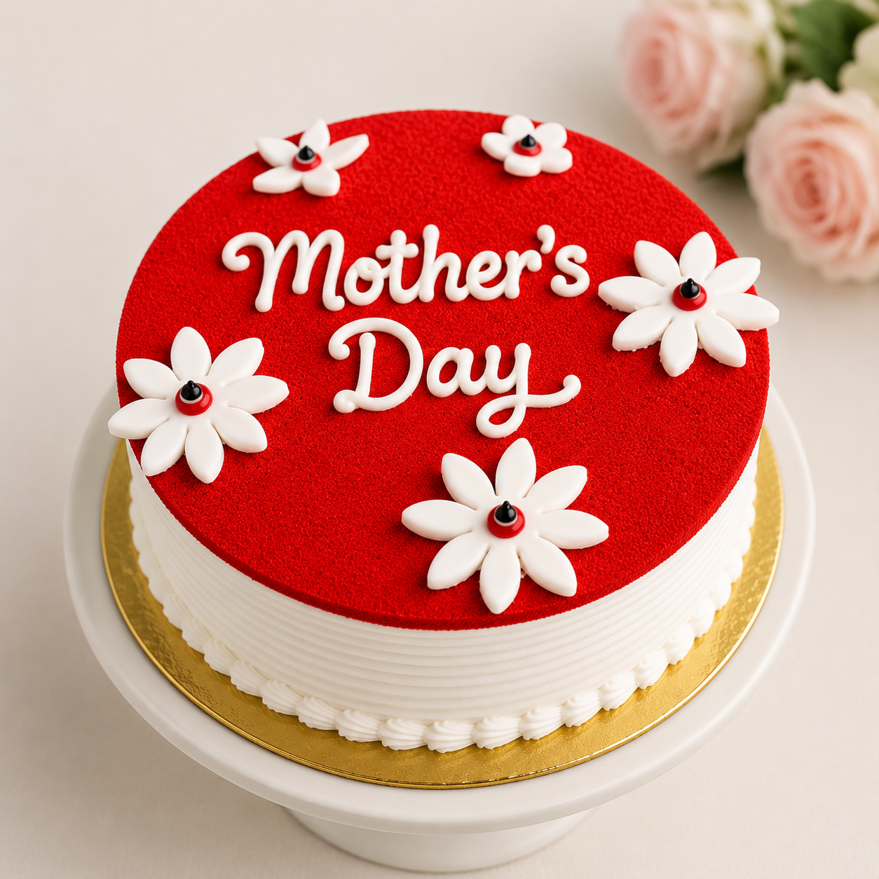 Floral Love Mother's Day Cake