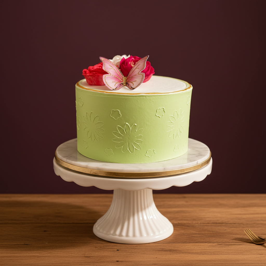 Butterfly Bloom Cake