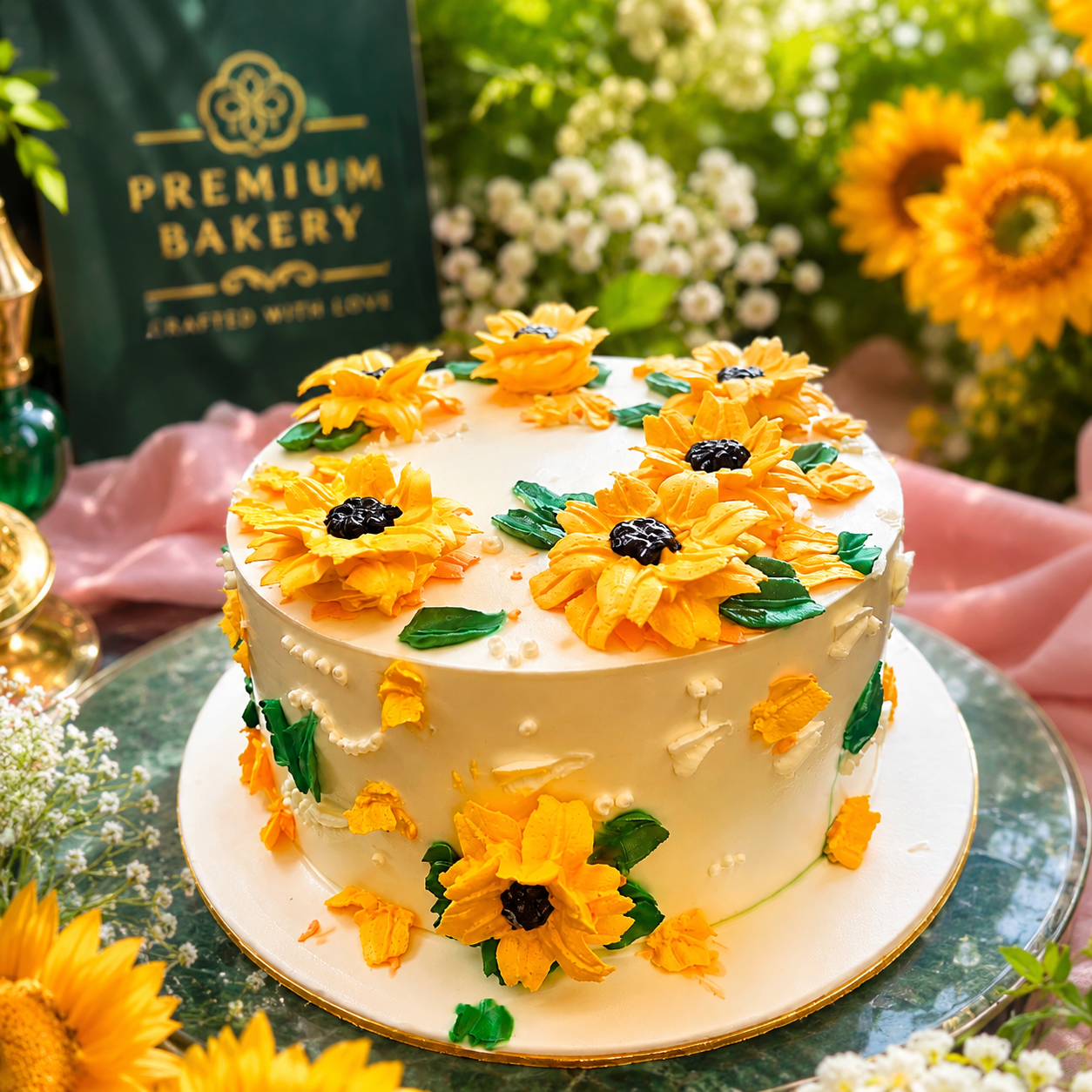 Sunshine Bloom Cake