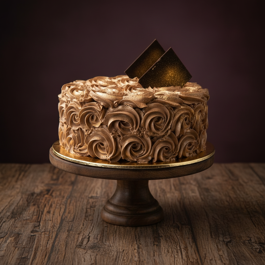 Chocolate Bloom Delight Cake