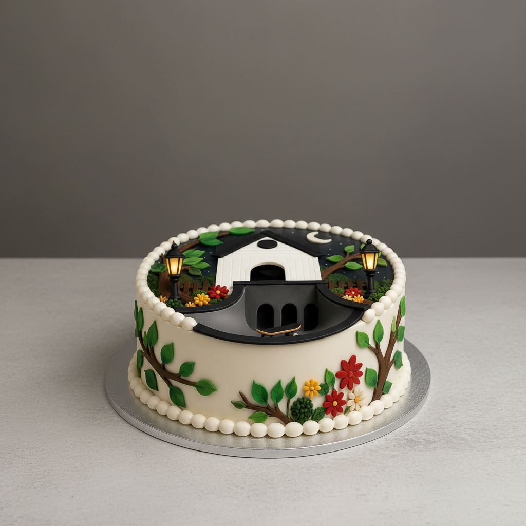Housewarming Theme Cake