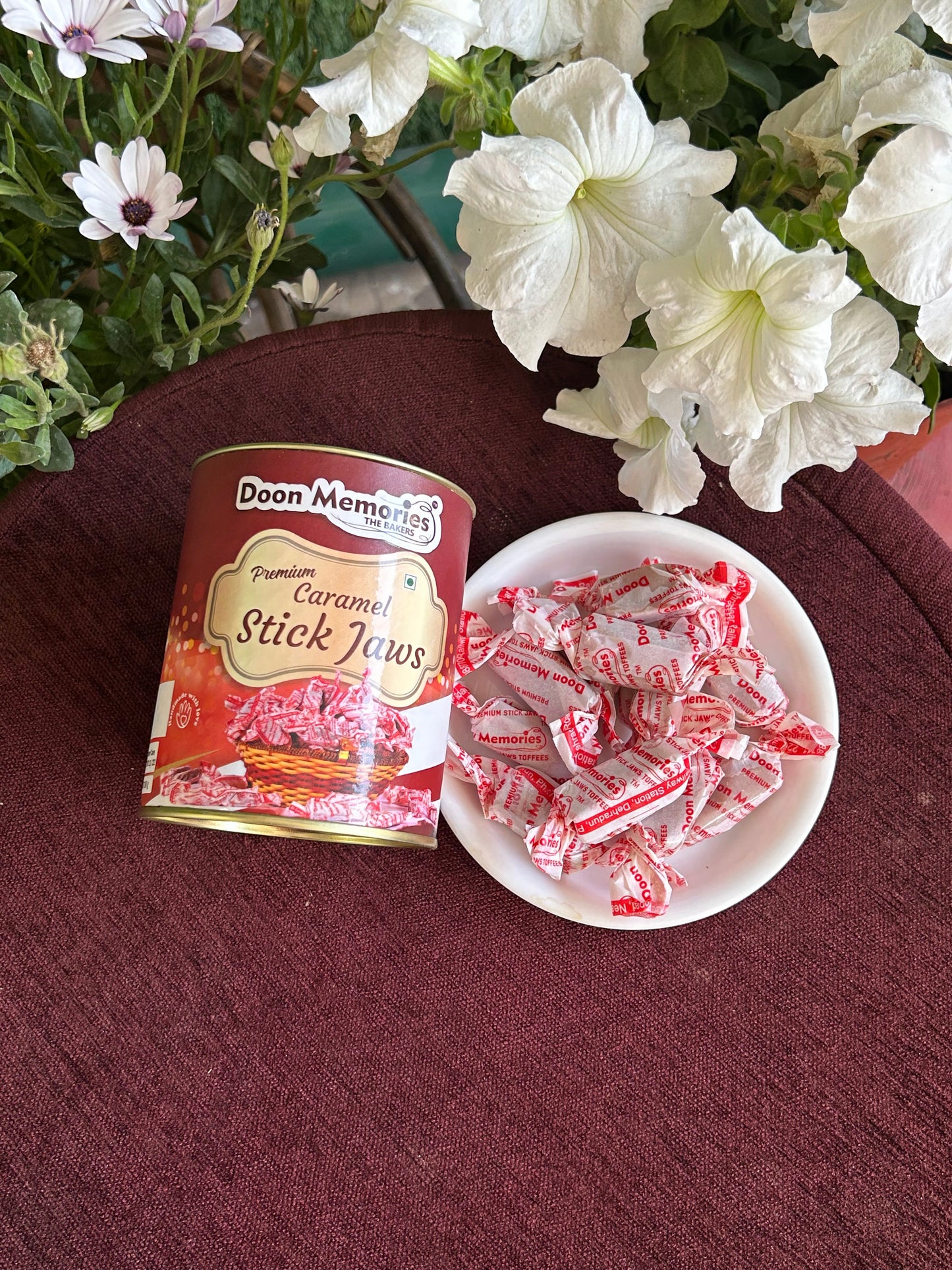 Caramel Stick Jaws Toffees - 100g | Doon Memories
