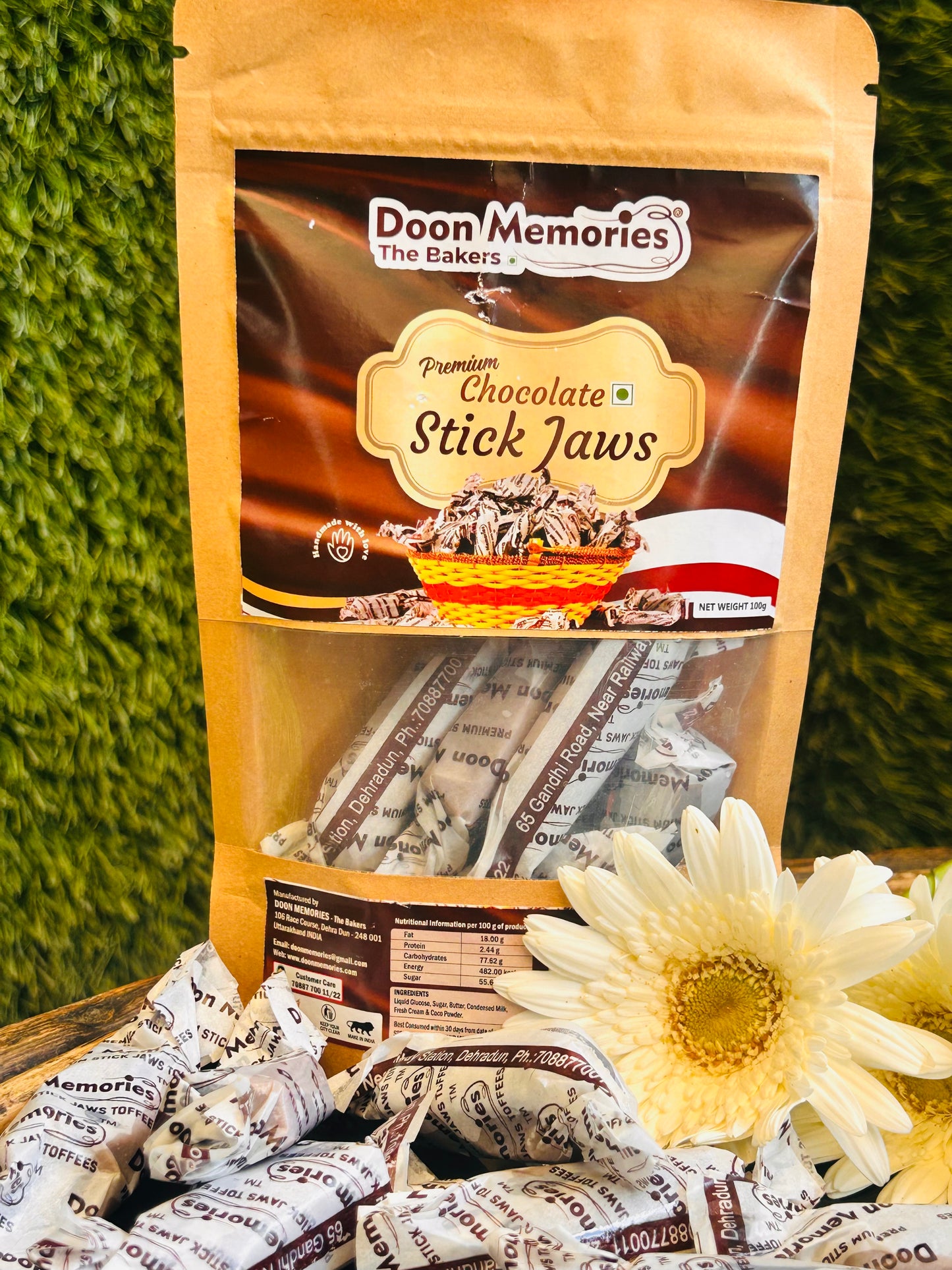 Chocolate Stick Jaws (100gm)