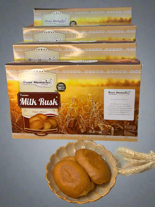 Fresh and 100% Eggless MIlk Rusk | Doon Memories