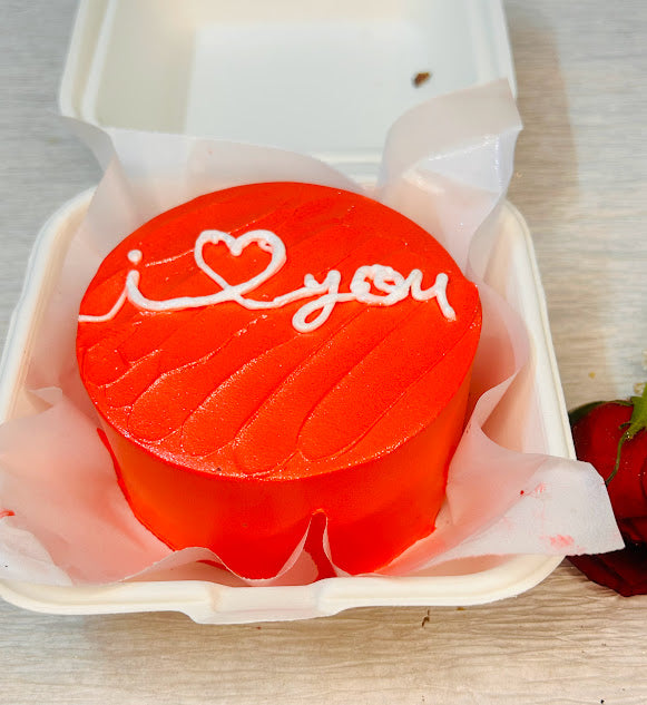 Red Velvet Bento Cake | Doon Memories