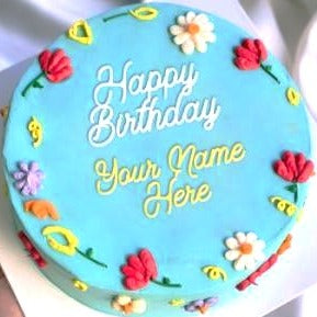 Name on brithday cakes | Doon Memories