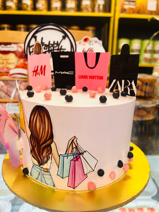 Buy Shopaholic Chic Cake | Doon Memories