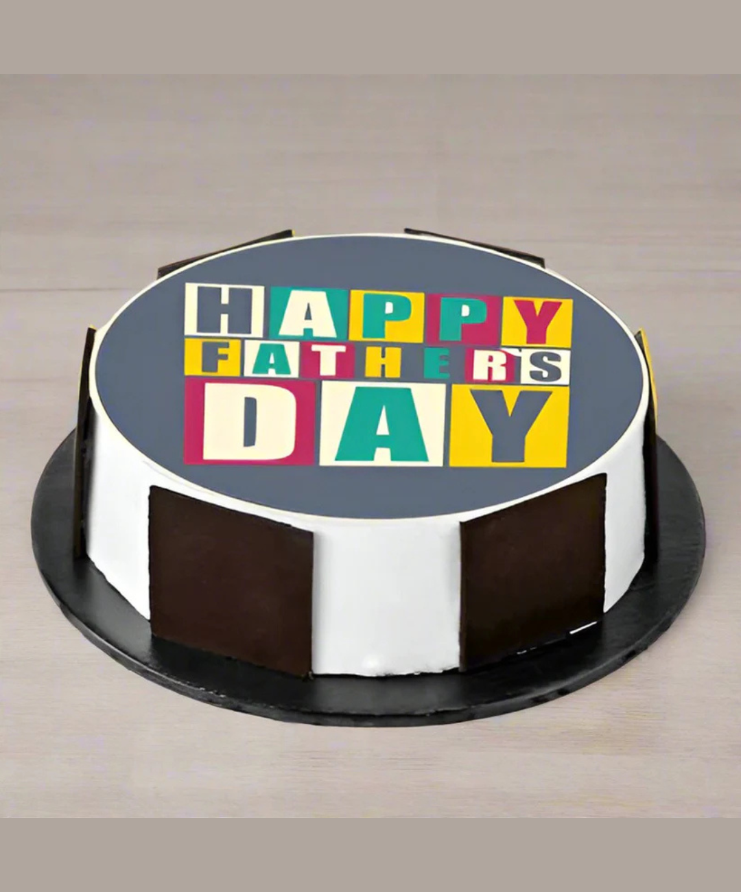 Classic Happy Father's Day Cake