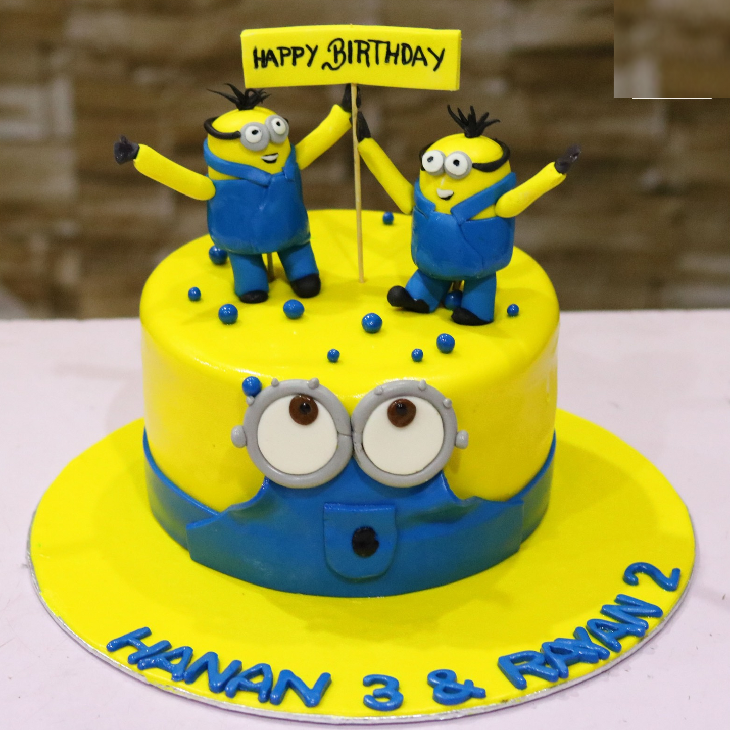 Minnions Kids Birthday Cake | Doon Memories